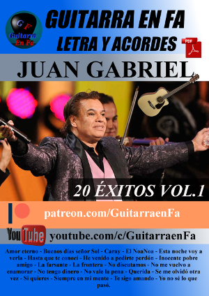 Cancionero Juan Gabriel Vol 1